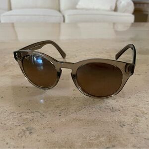 Maui Jim Dragonfly HS788-24A Translucent Taupe Polarized Sunglasses